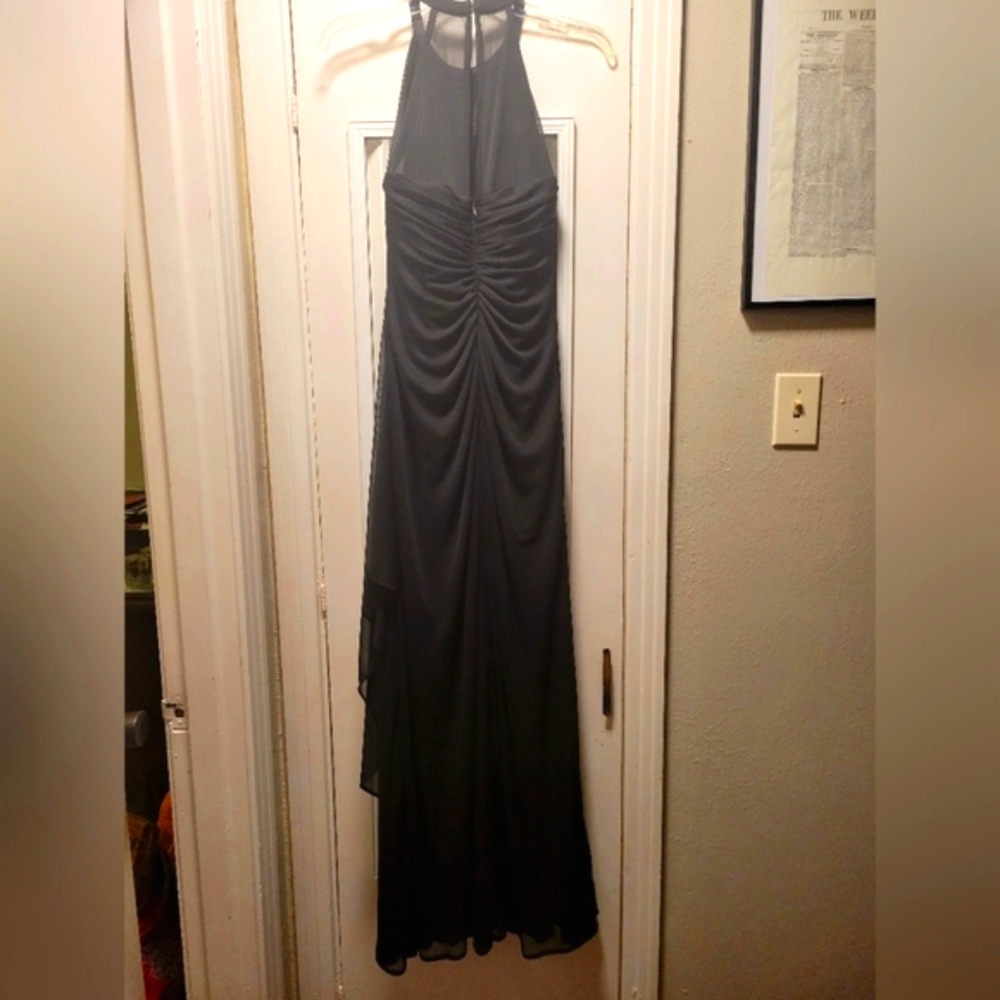 COPY - Davids Bridal Black Bridesmaid Dress